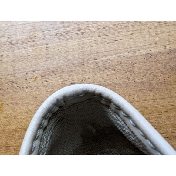 VANS AUTHENTIC LEATHER LOW TOP SNEAKER AMBERLIGHT SIZE WOMEN 7 RARE - Picture 8 of 12